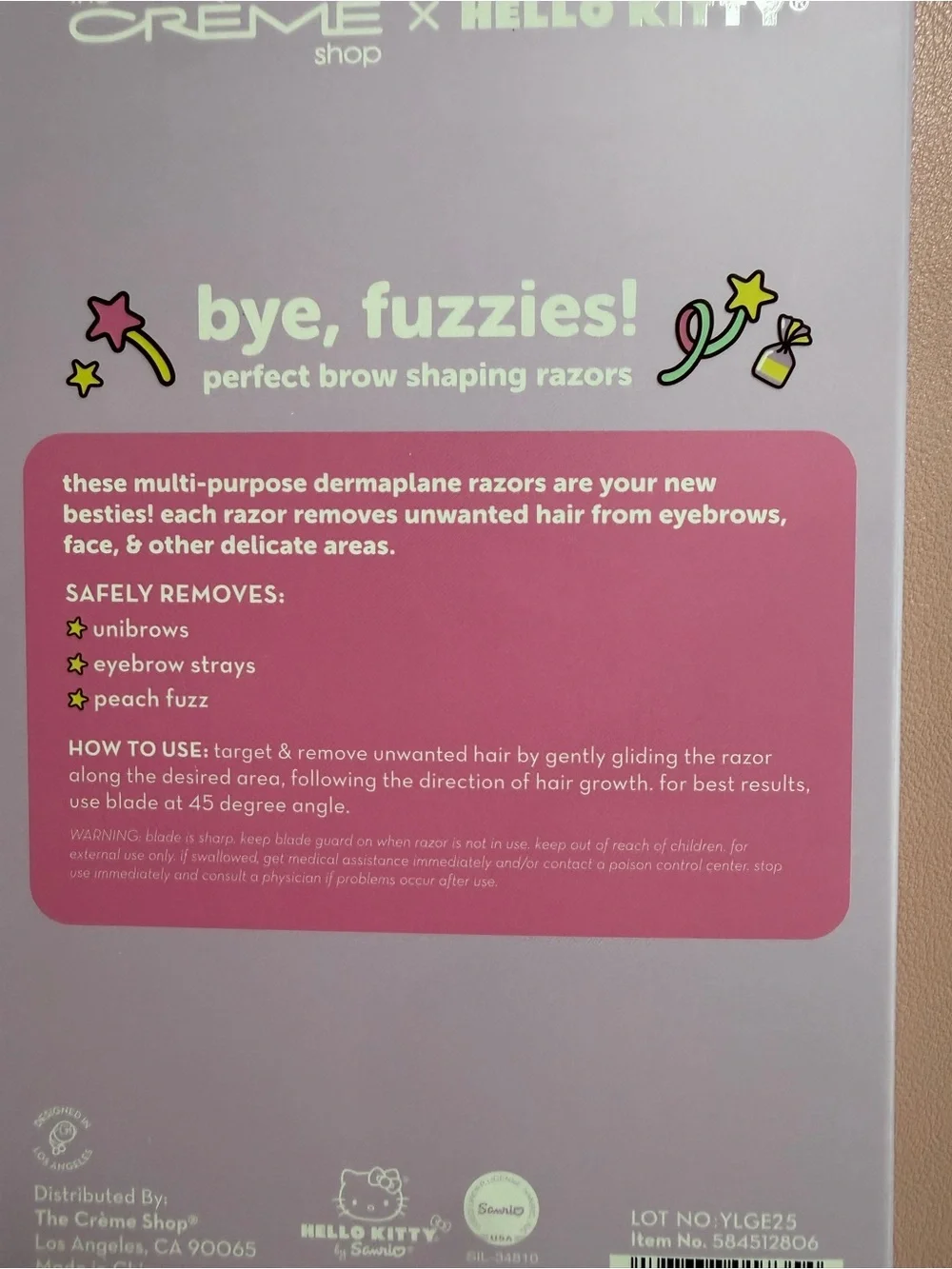 3/$25 NIB The Crème Shop x Hello Kitty 